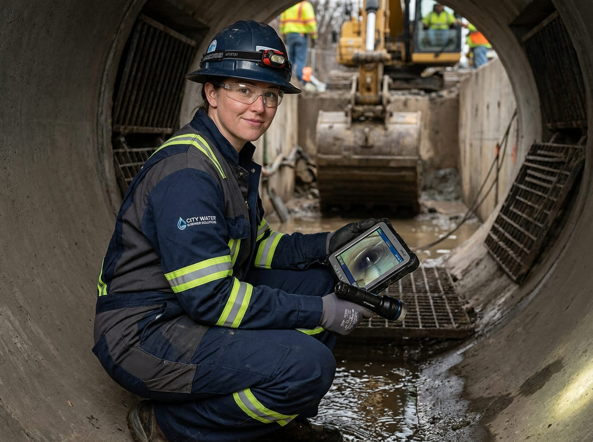 Sewer Line Inspection & Replacement in Brush Creek
